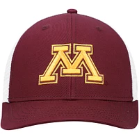 Casquette trucker marron/blanc Minnesota Golden Gophers Top of the World pour homme