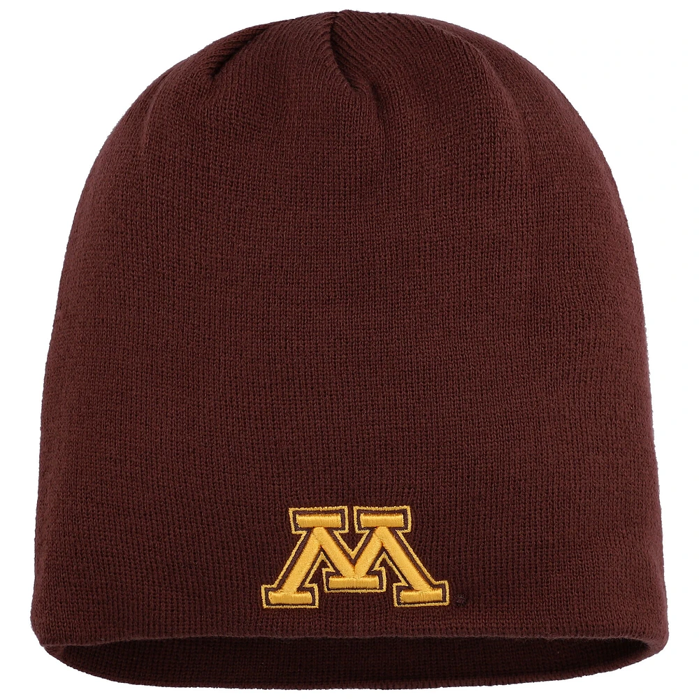 Bonnet en tricot marron Top of the World pour homme, motif Golden Gophers du Minnesota