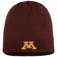 Bonnet en tricot marron Top of the World pour homme, motif Golden Gophers du Minnesota