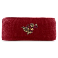 Bandeau en tricot marron Top of the World pour homme des Golden Gophers du Minnesota