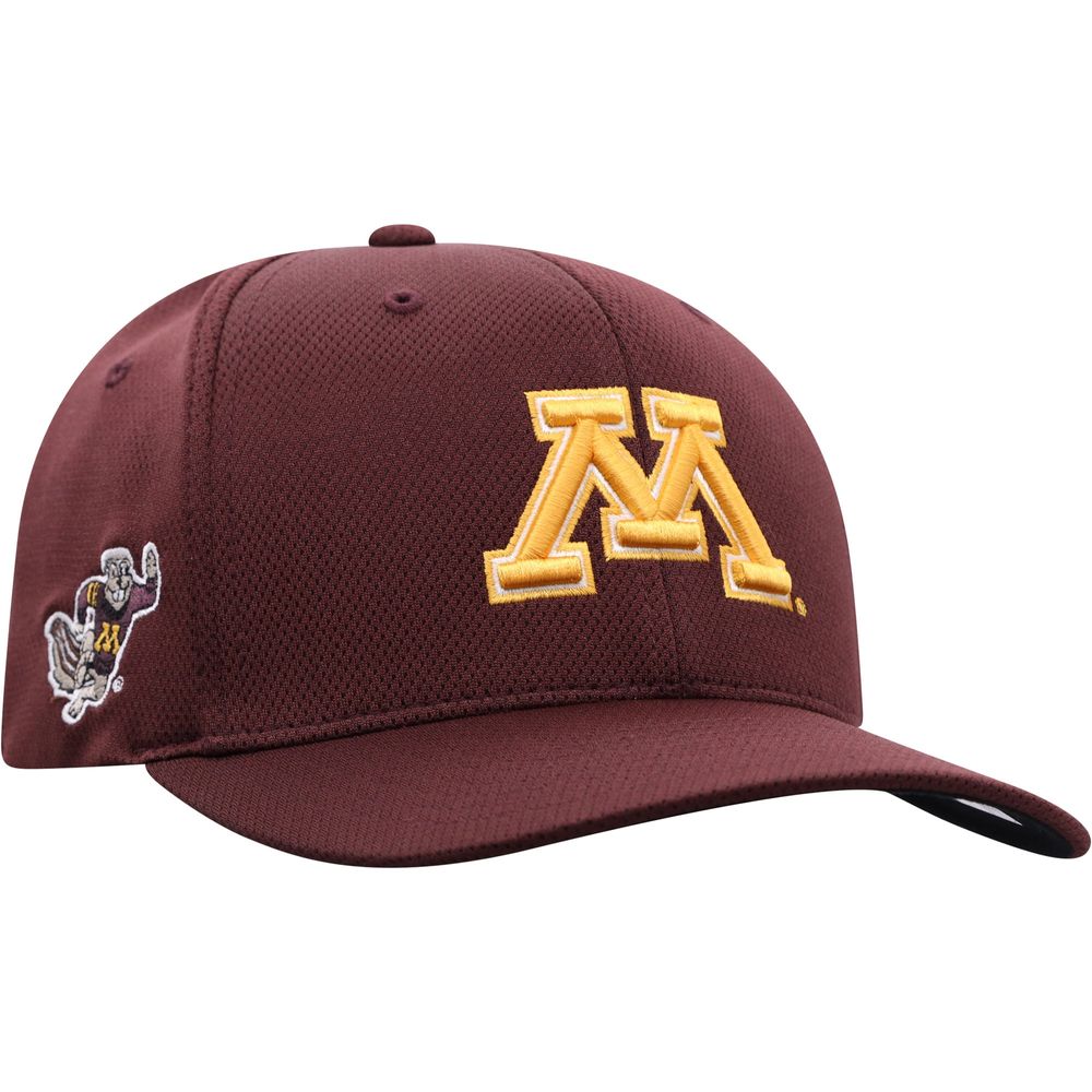 Men's Top of the World Maroon Minnesota Golden Gophers Reflex Logo Flex Hat