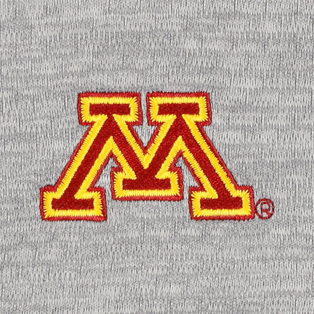 Men's Vineyard Vines Gray Minnesota Golden Gophers Sankaty Quarter-Zip Sweatshirt