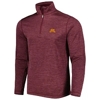 Men's Vineyard Vines Maroon Minnesota Golden Gophers Sankaty Quarter-Zip Sweatshirt