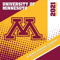 Minnesota Golden Gophers 2021 Wall Calendar