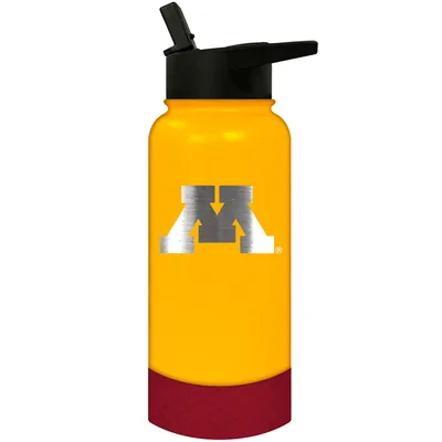 Minnesota Golden Gophers 32oz. Logo Thirst Hydration Water Bottle