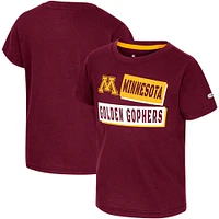 T-shirt pour tout-petits Colosseum Maroon Minnesota Golden Gophers No Vacancy