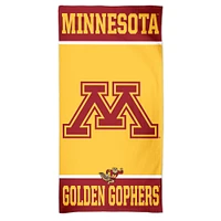 WinCraft Minnesota Golden Gophers Serviette de plage Spectra avec logo principal 30 po x 60 po