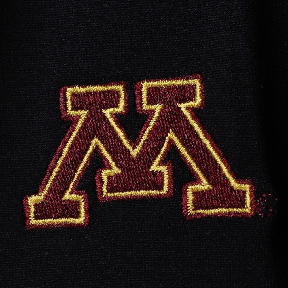 Women's ZooZatz Black Minnesota Golden Gophers Fleece Leggings