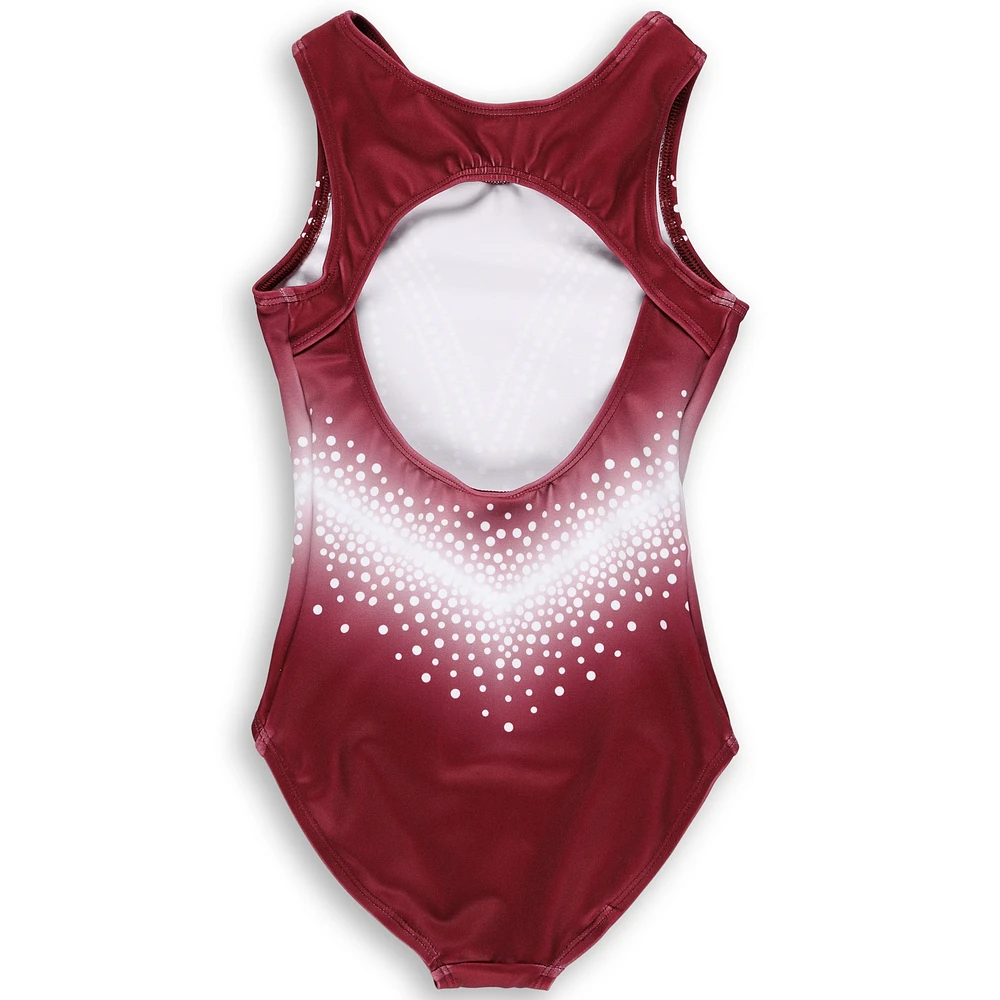 Youth Maroon Minnesota Golden Gophers Elite Replica Leotard