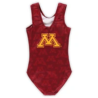 Youth Maroon Minnesota Golden Gophers Spirit Leotard