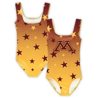 Youth ZooZatz Gold Minnesota Golden Gophers Dance Leotard
