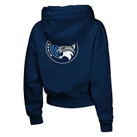 Sweat à capuche bleu marine pour jeunes filles Minnesota Lynx Closer