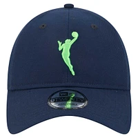 Casquette ajustable 9TWENTY Minnesota Lynx bleu marine New Era pour homme