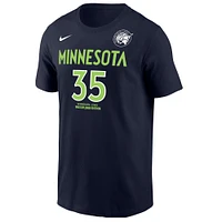 Men's Nike Alissa Pili Navy Minnesota Lynx Explorer Edition Name & Number T-Shirt