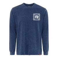 Unisex Sportiqe  Blue Minnesota Lynx Rock & Roll Collection Bono Mineral Wash Premium Long Sleeve T-Shirt