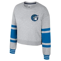 Sweat-shirt court unisexe gris chiné Stadium Essentials Minnesota Lynx