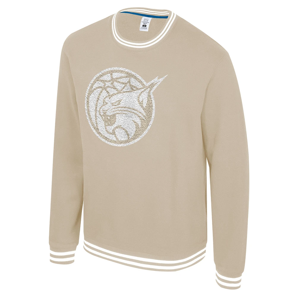 Unisex Stadium Essentials  Tan Minnesota Lynx Club Level Chenille Pullover Sweatshirt