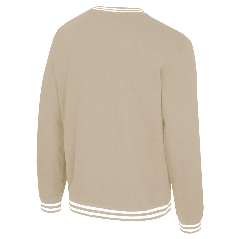 Unisex Stadium Essentials  Tan Minnesota Lynx Club Level Chenille Pullover Sweatshirt