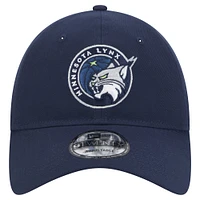 Unisex New Era Navy Minnesota Lynx Core Logo 9TWENTY Adjustable Hat