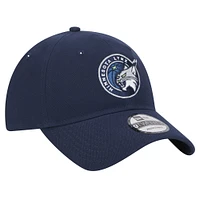 Unisex New Era Navy Minnesota Lynx Core Logo 9TWENTY Adjustable Hat