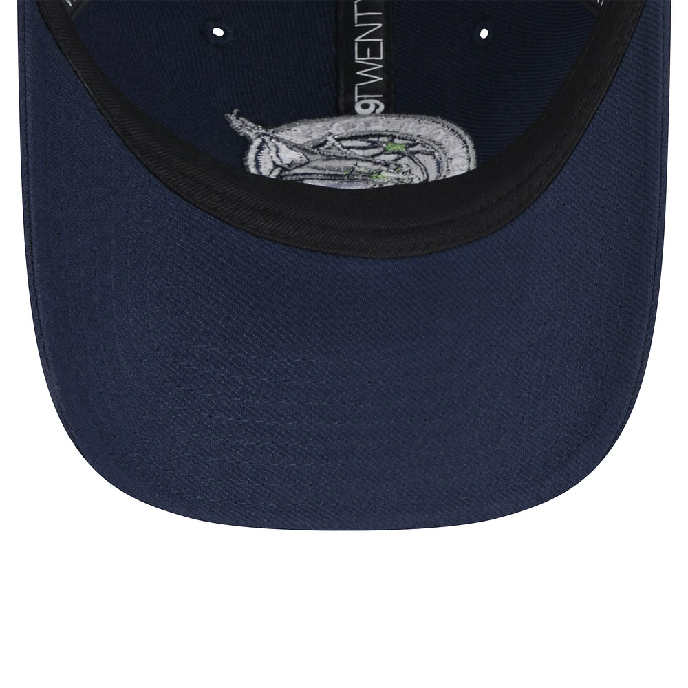 Unisex New Era Navy Minnesota Lynx Core Logo 9TWENTY Adjustable Hat