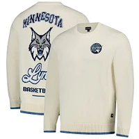 Pull unisexe en jacquard Minnesota Lynx crème de The Wild Collective