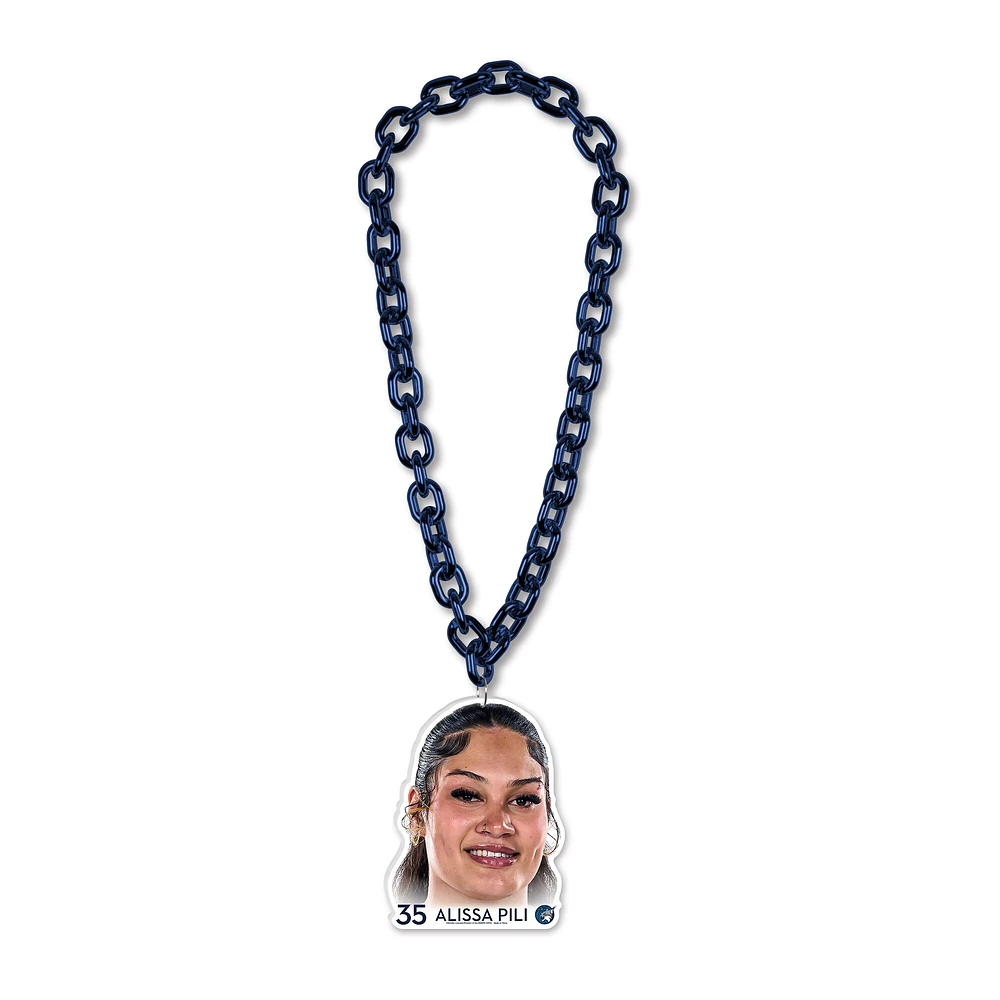 Collier à grande chaîne WinCraft Alissa Pili Minnesota Lynx