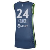 Maillot Nike Napheesa Collier bleu pour femme, édition Victory Swingman, Minnesota Lynx