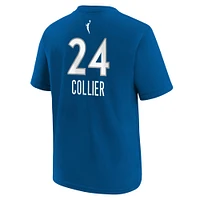 Youth Nike Napheesa Collier Blue Minnesota Lynx Explorer Edition Name & Number T-Shirt