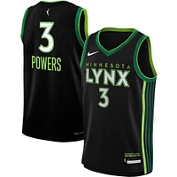 Youth Nike Aerial Powers Black Minnesota Lynx 2023 Rebel Edition Victory Player Jersey