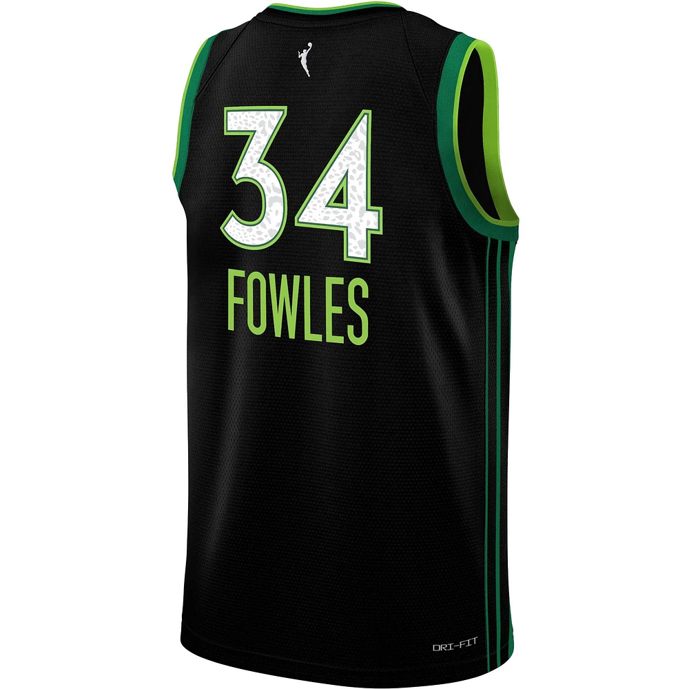 Maillot de joueur Swingman Minnesota Lynx Nike Sylvia Fowles pour jeune - Édition rebelle