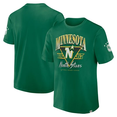 T-shirt Fanatics pour homme de la collection Decades Made To Last des Minnesota North Stars Kelly Green