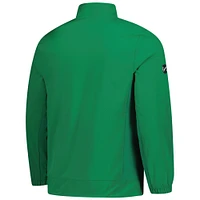Men's Fanatics Kelly Green Minnesota North Stars Woven Rink Full-Zip Jacket