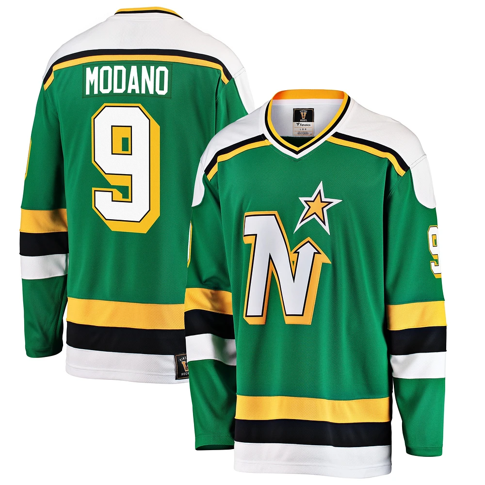 Fanatiques masculins de marque Mike Modano Green Minnesota North Stars Premier Breakaway Retired - Maillot joueur