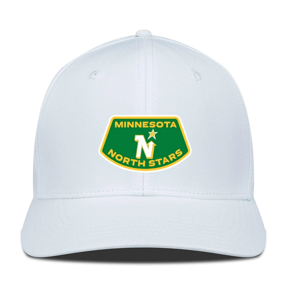 Men's Levelwear White Minnesota North Stars Rise Skylight Flex Hat