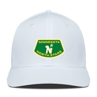 Men's Levelwear White Minnesota North Stars Rise Skylight Flex Hat