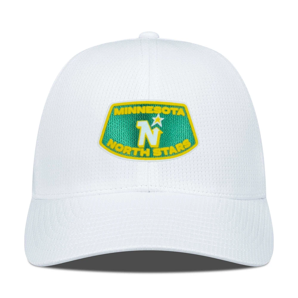 Men's Levelwear White Minnesota North Stars  Skylight Zephyr Adjustable Hat