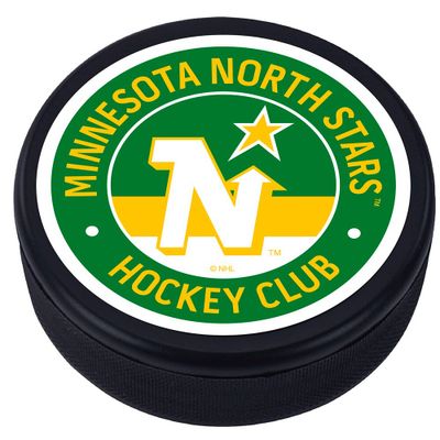 Minnesota North Stars - Vintage Classic Textured Hockey Puck