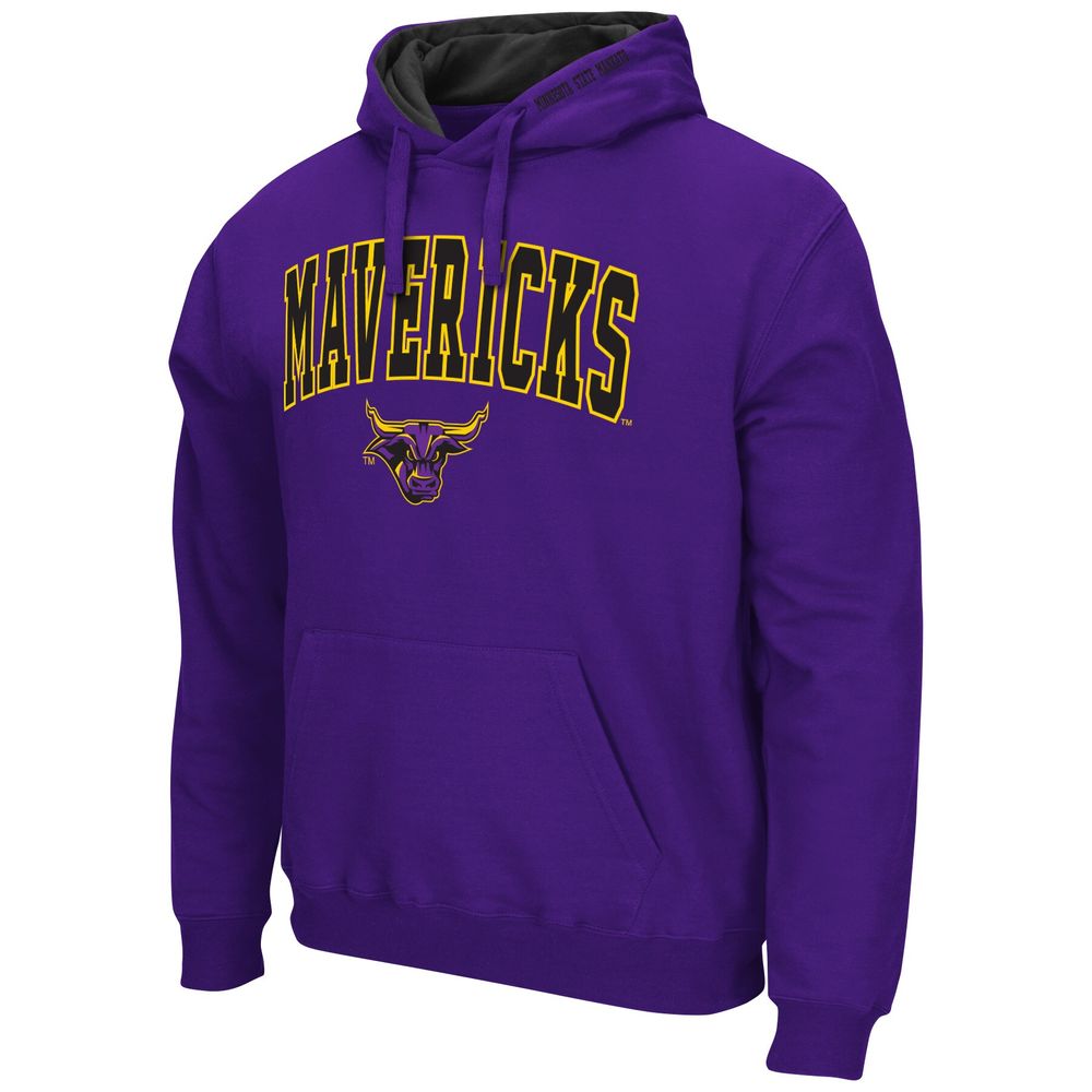 Men's Colosseum Purple Minnesota State University Mankato Isle Pullover Hoodie