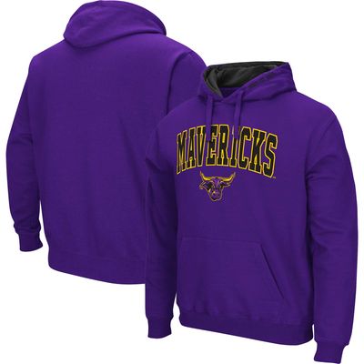 Men's Colosseum Purple Minnesota State University Mankato Isle Pullover Hoodie