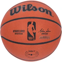 Anthony Edwards & Rob Dillingham Minnesota Timberwolves Autographed Wilson Authentic Series Indoor/Outdoor Basketball