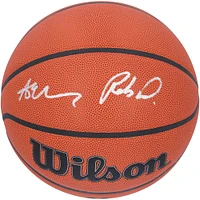Anthony Edwards & Rob Dillingham Minnesota Timberwolves Autographed Wilson Authentic Series Indoor/Outdoor Basketball