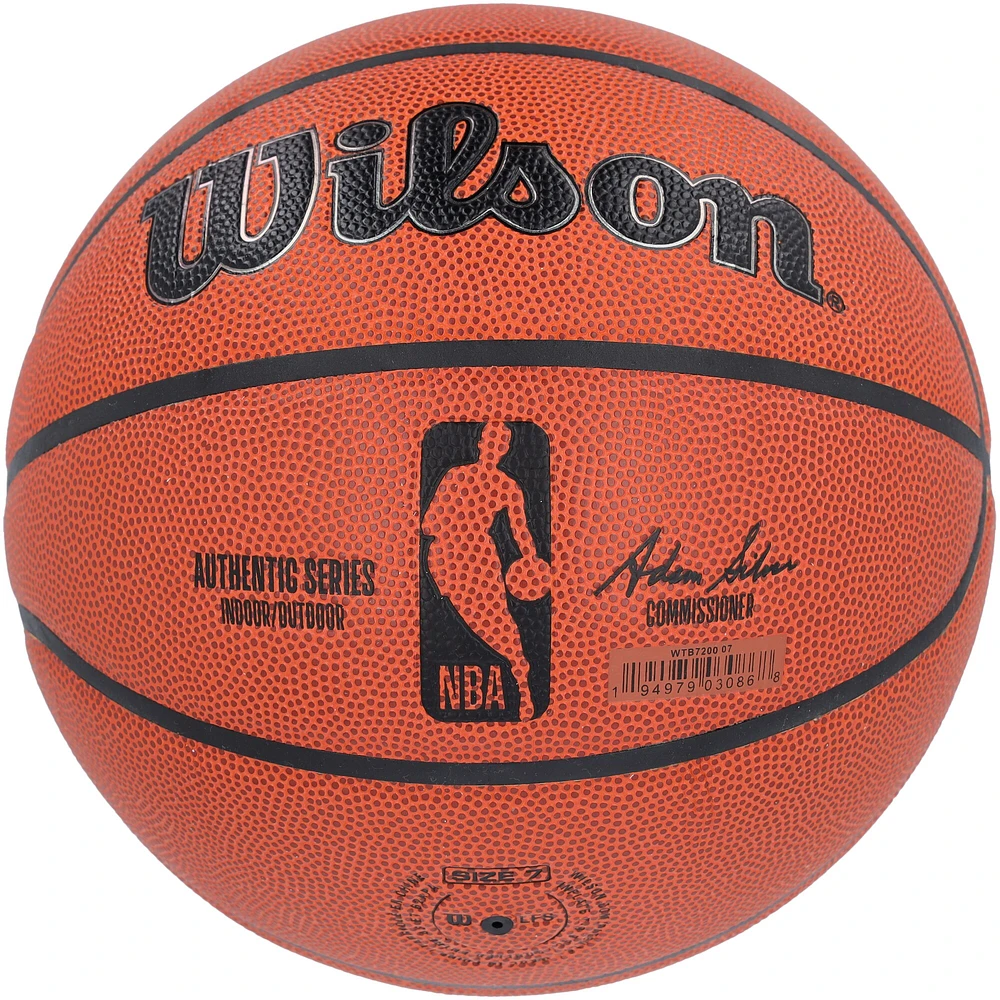 Anthony Edwards Minnesota Timberwolves Autographed Wilson Official Game Basketball with "2020 #1 Pick" Inscription