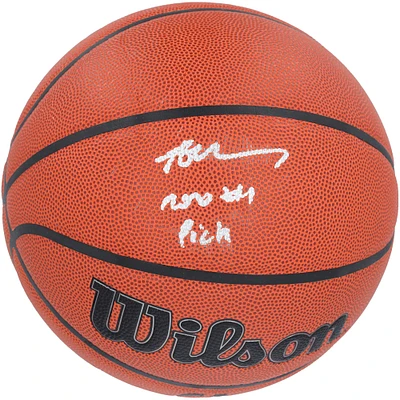 Anthony Edwards Minnesota Timberwolves Autographed Wilson Official Game Basketball with "2020 #1 Pick" Inscription