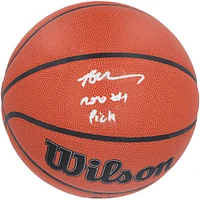 Anthony Edwards Minnesota Timberwolves Autographed Wilson Official Game Basketball with "2020 #1 Pick" Inscription