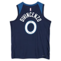 Donte DiVincenzo Minnesota Timberwolves Autographed Navy Nike Icon Edition Swingman Jersey with "Big Ragu" Inscription