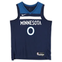 Donte DiVincenzo Minnesota Timberwolves Autographed Navy Nike Icon Edition Swingman Jersey with "Big Ragu" Inscription