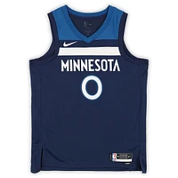 Donte DiVincenzo Minnesota Timberwolves Autographed Navy Nike Icon Edition Swingman Jersey