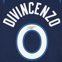 Donte DiVincenzo Minnesota Timberwolves Autographed Navy Nike Icon Edition Swingman Jersey