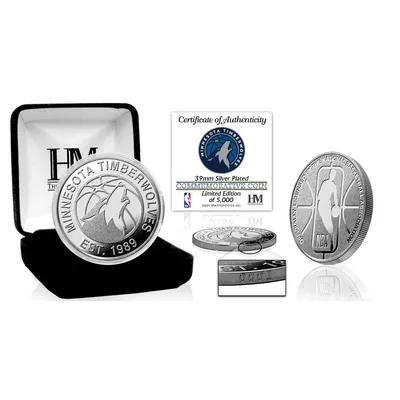 Minnesota Timberwolves Highland Mint Silver Mint Coin